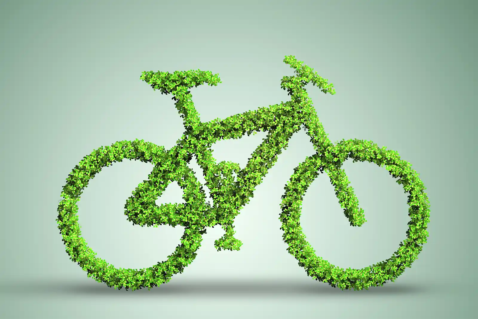 Imagem ilustrativa representando meios de transporte sustentável